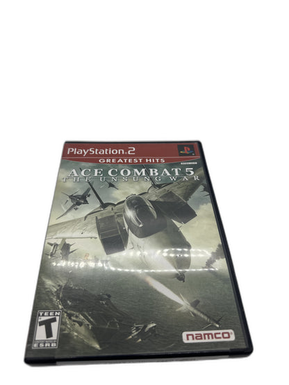 Sony PS2 Ace Combat 5 Unsung War CIB Tested