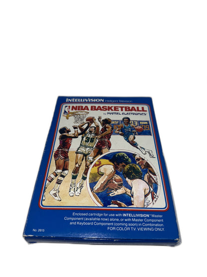 Mattel Intellivision Nba Basketball CIB Tested