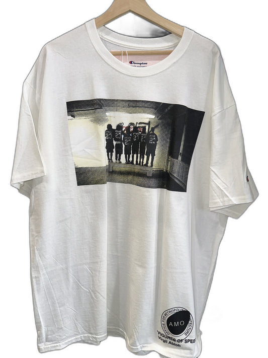 New Off White Virgil Abloh X Mca Figures Of Speech Pyrex Team T-Shirt Size Xxl