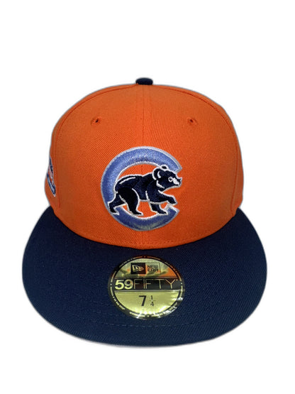 New Hat Club Orange Crush Cubs Size 7 1/4