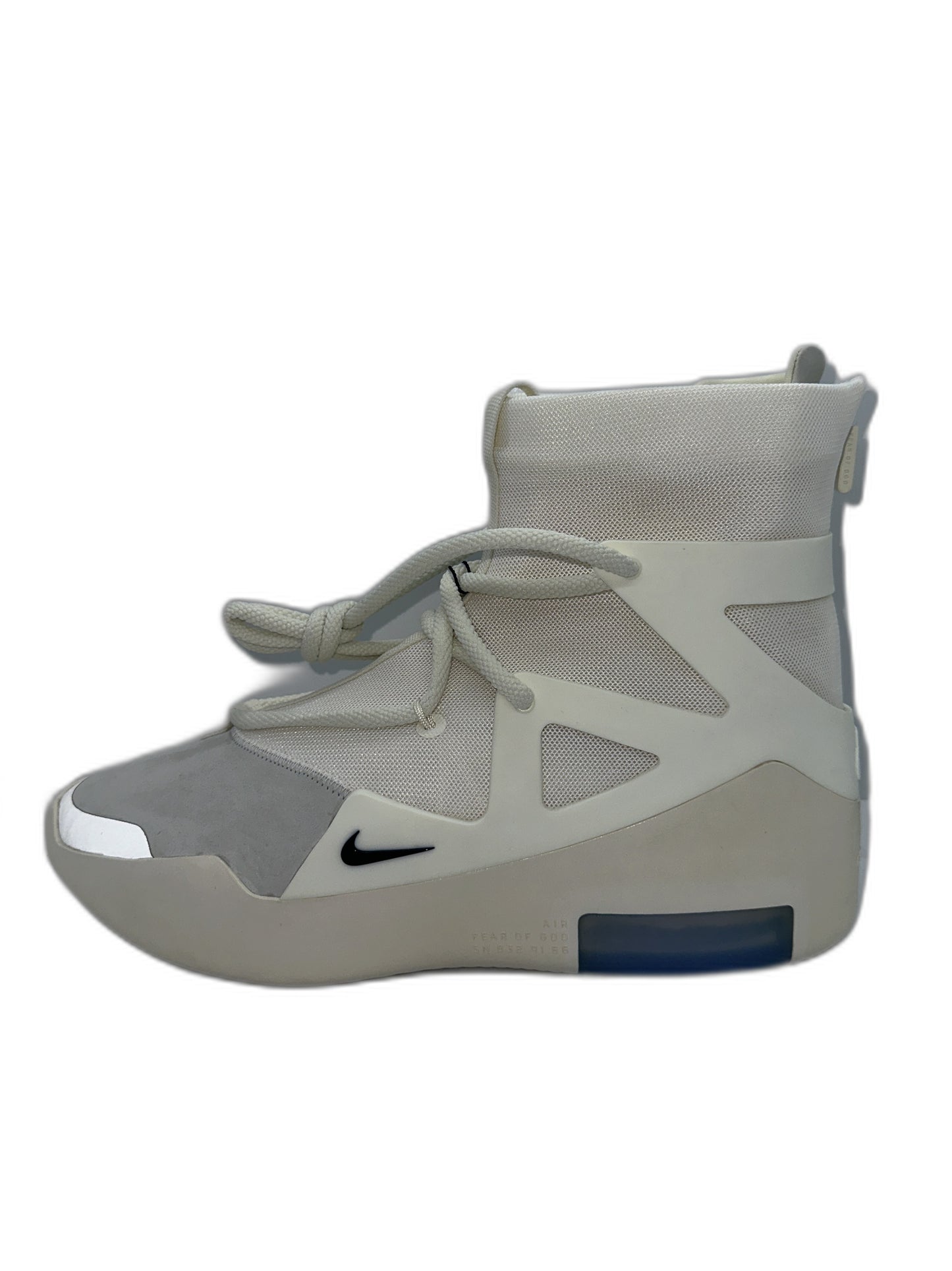 New Nike Fear Of God Sail Black Size 8.5 Mens AR4237100