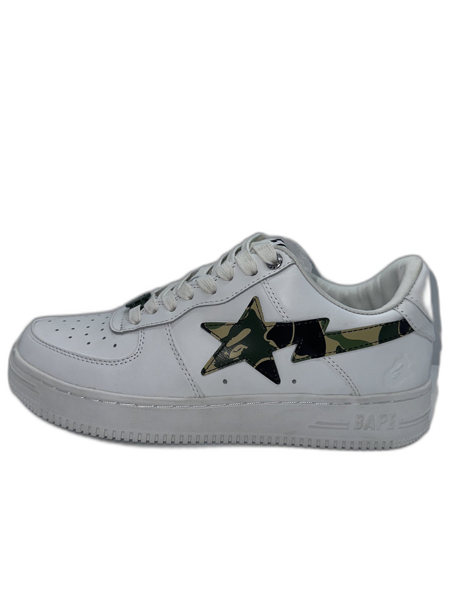 New Bape Bathing Ape Bapesta Abc Camo 2022 Size 8.5 Mens 1I70191005-GRN
