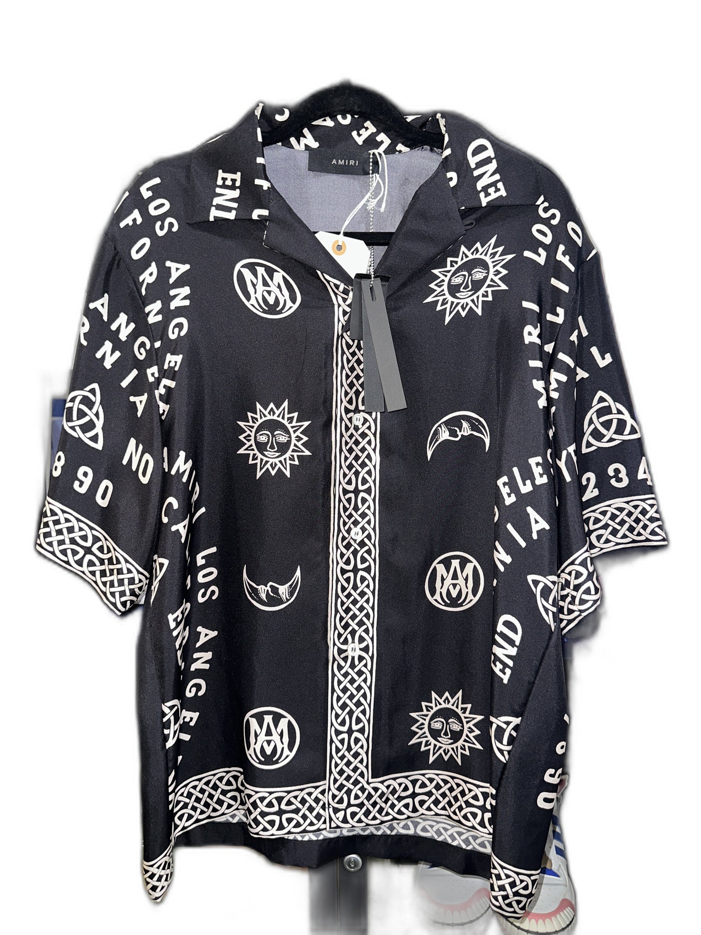 New Amiri Ouija Board Shirt Size M Mens