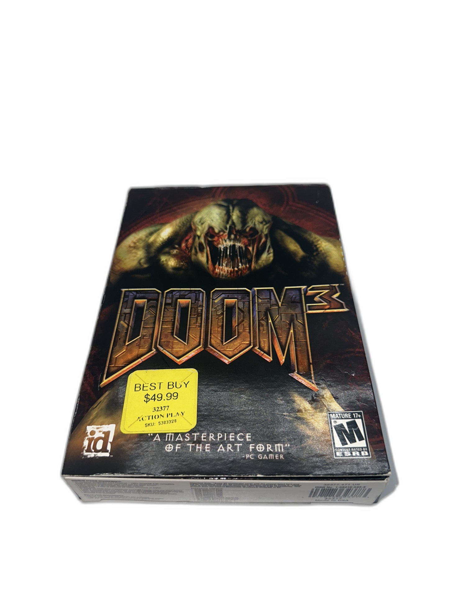 Pc Doom 3 Big Box CIB Tested