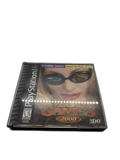 Sony PS1 Vegas Games 2000 CIB Tested