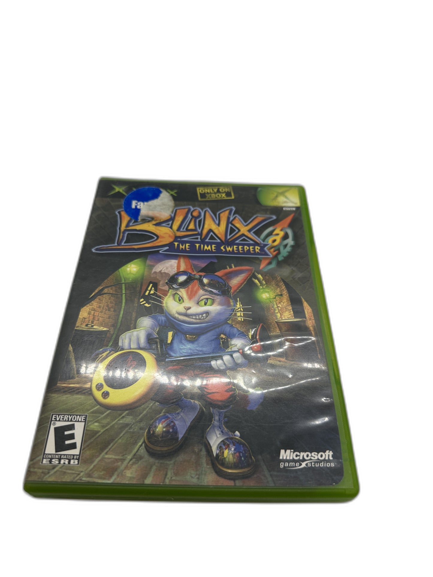 Microsoft Xbox Og Blinx Time Sweeper CIB Tested