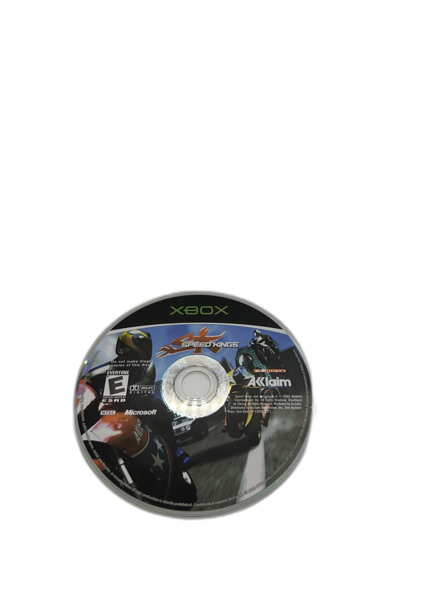 Microsoft Xbox Og Speed Kings Tested