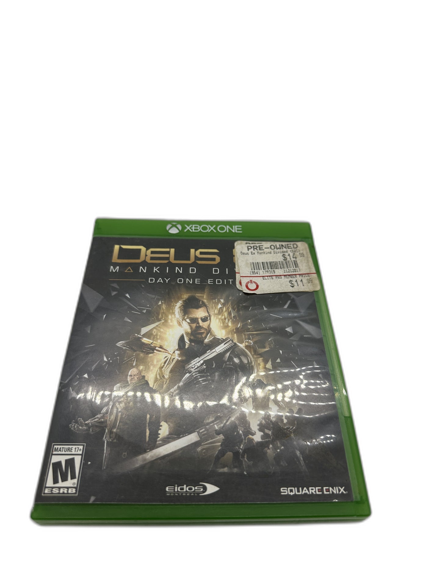 Microsoft Xbox One Deus Mankind Divided CIB Tested