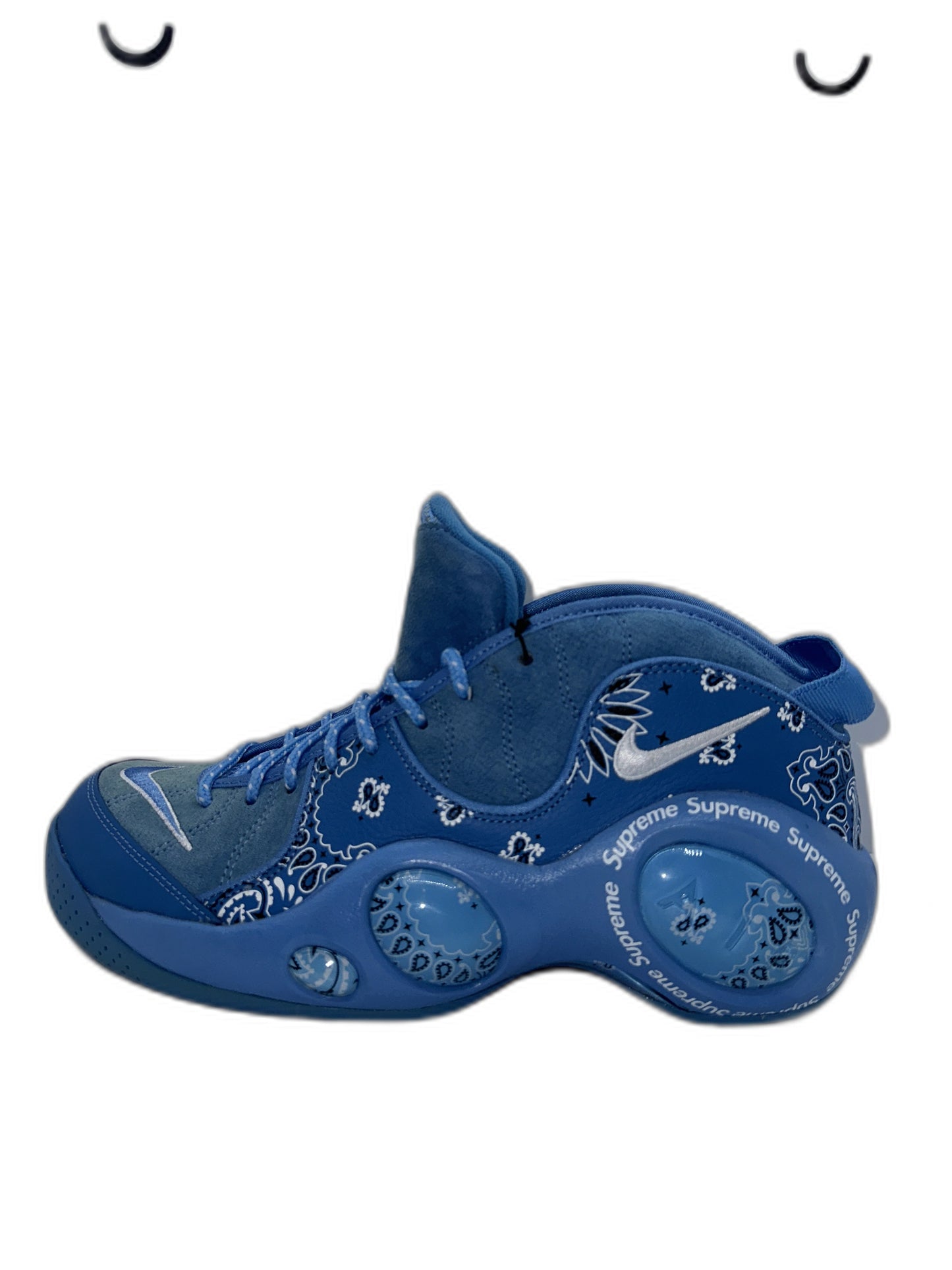 New Nike Supreme Air Zoom Flight University Blue Size 9.5 Mens DJ8604400