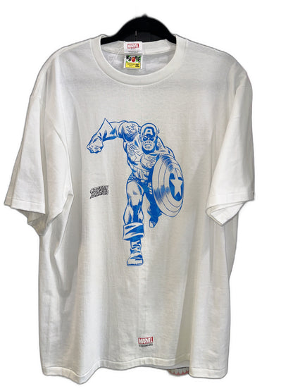 New Bape Marvel Comics Captain America T-Shirt Size Xxl Mens