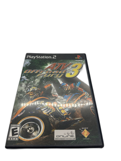 Sony PS2 Atv Offroad Fury 3 CIB Tested