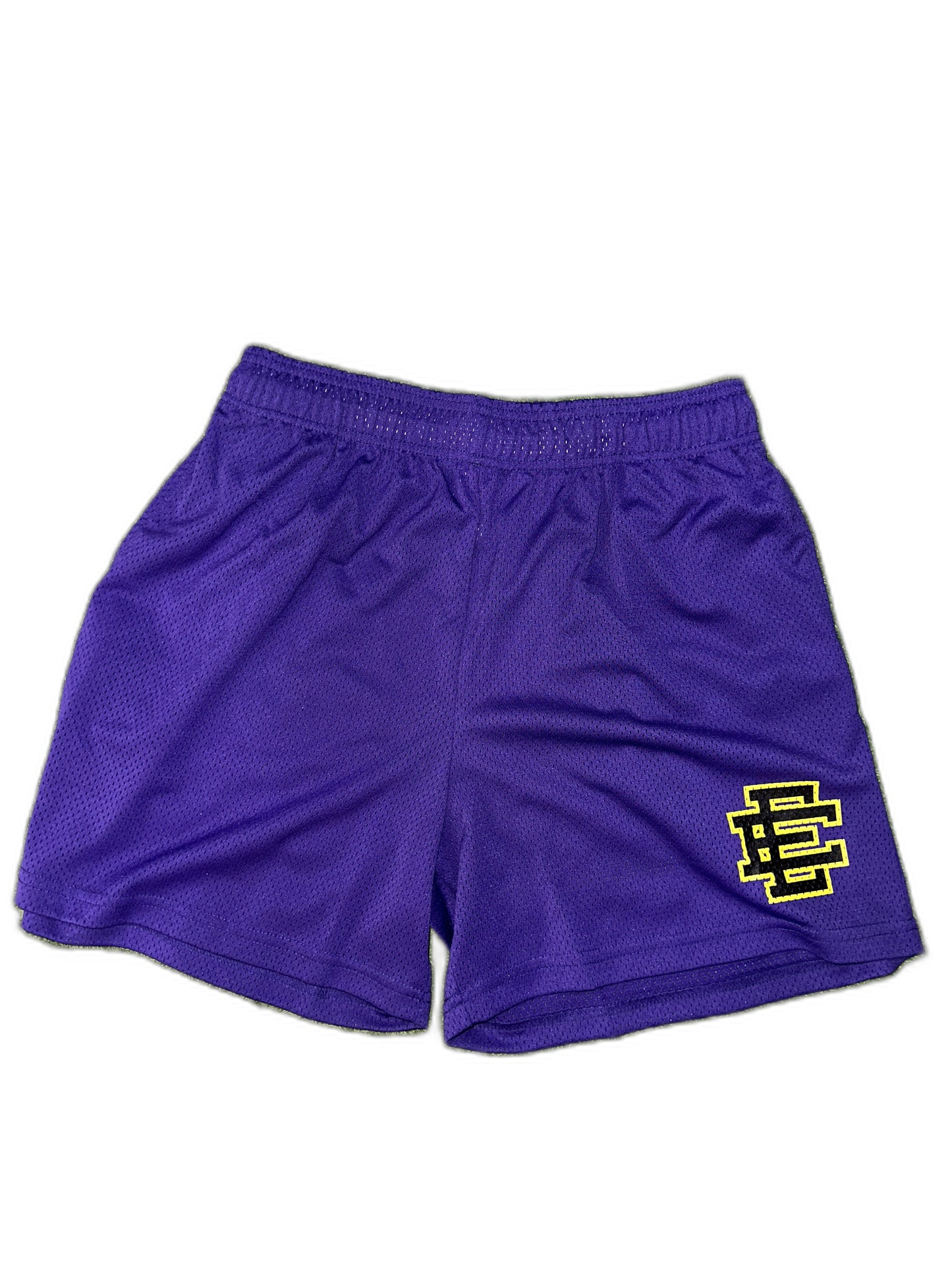 New Eric Emmanuel Ee Purple Gold Shorts Size Xxl Mens