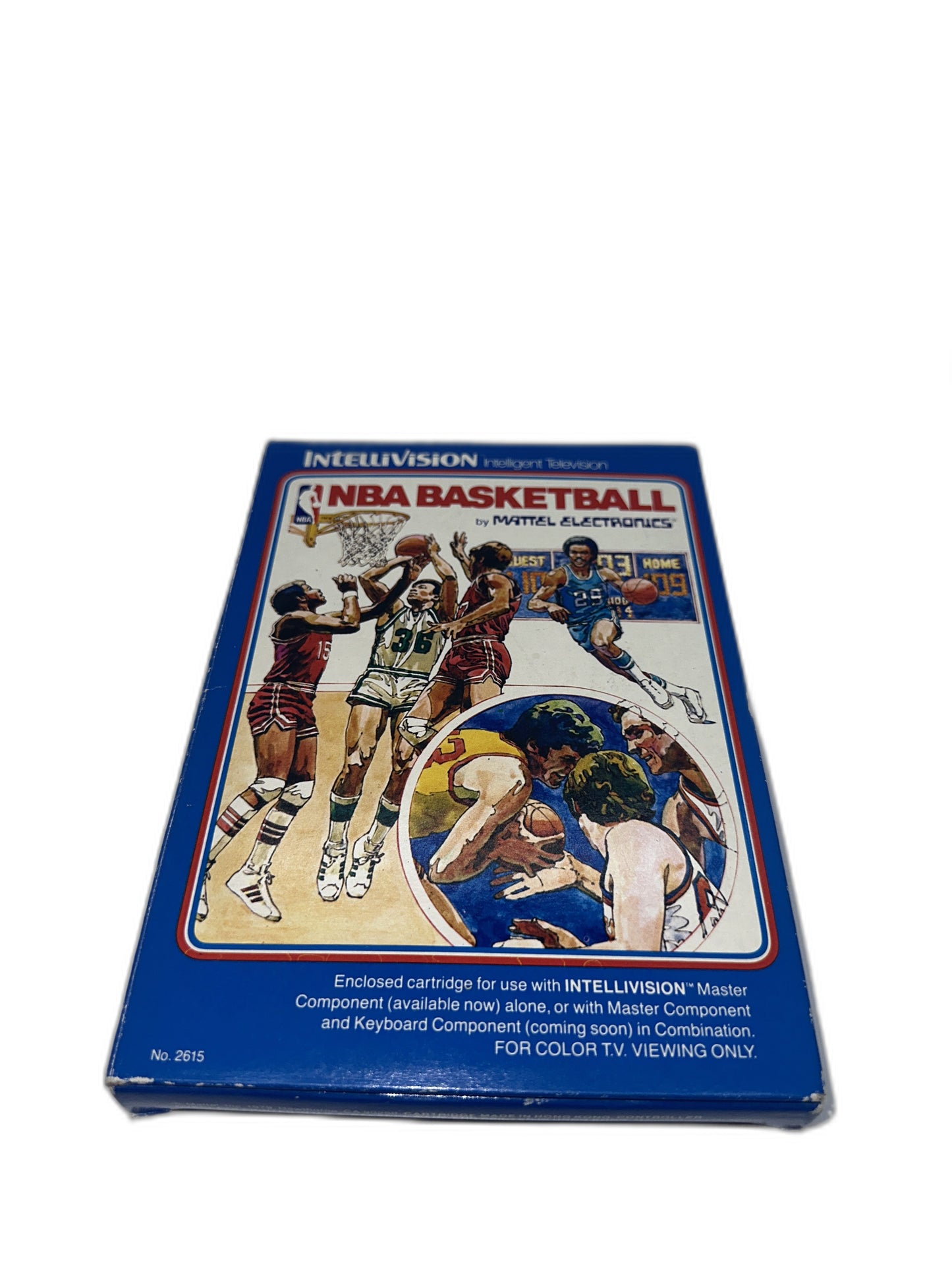 Mattel Intellivision Nba Basketball CIB Tested