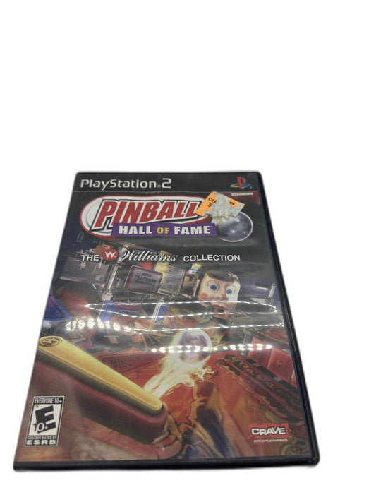 Sony PS2 William'S Pinball Hall Of Fame CIB Tested