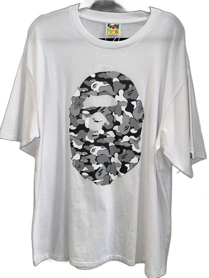 New Bape Grey Camo T-Shirt Size Xxl Mens