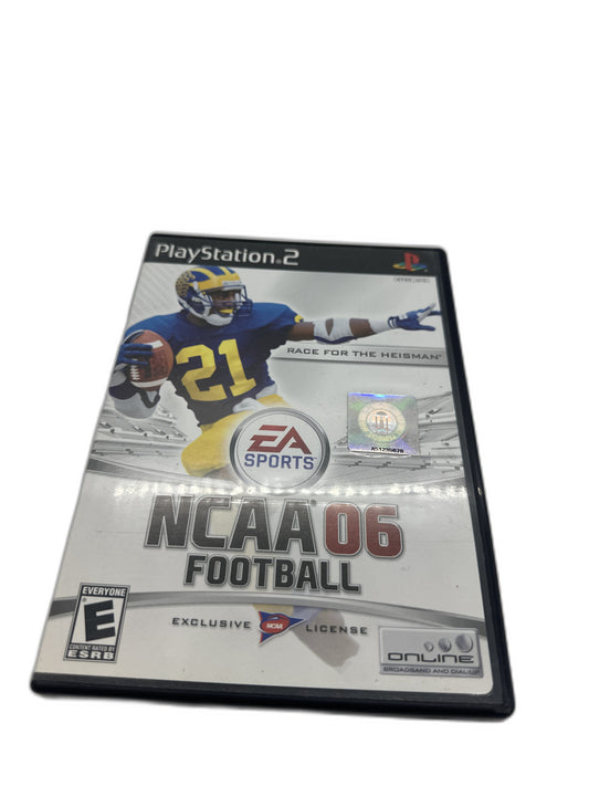 Sony PS2 Ncaa Foorball 6 CIB Tested