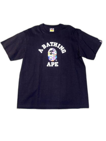 New Bape Multi Camo College Tee Size Xxl Mens