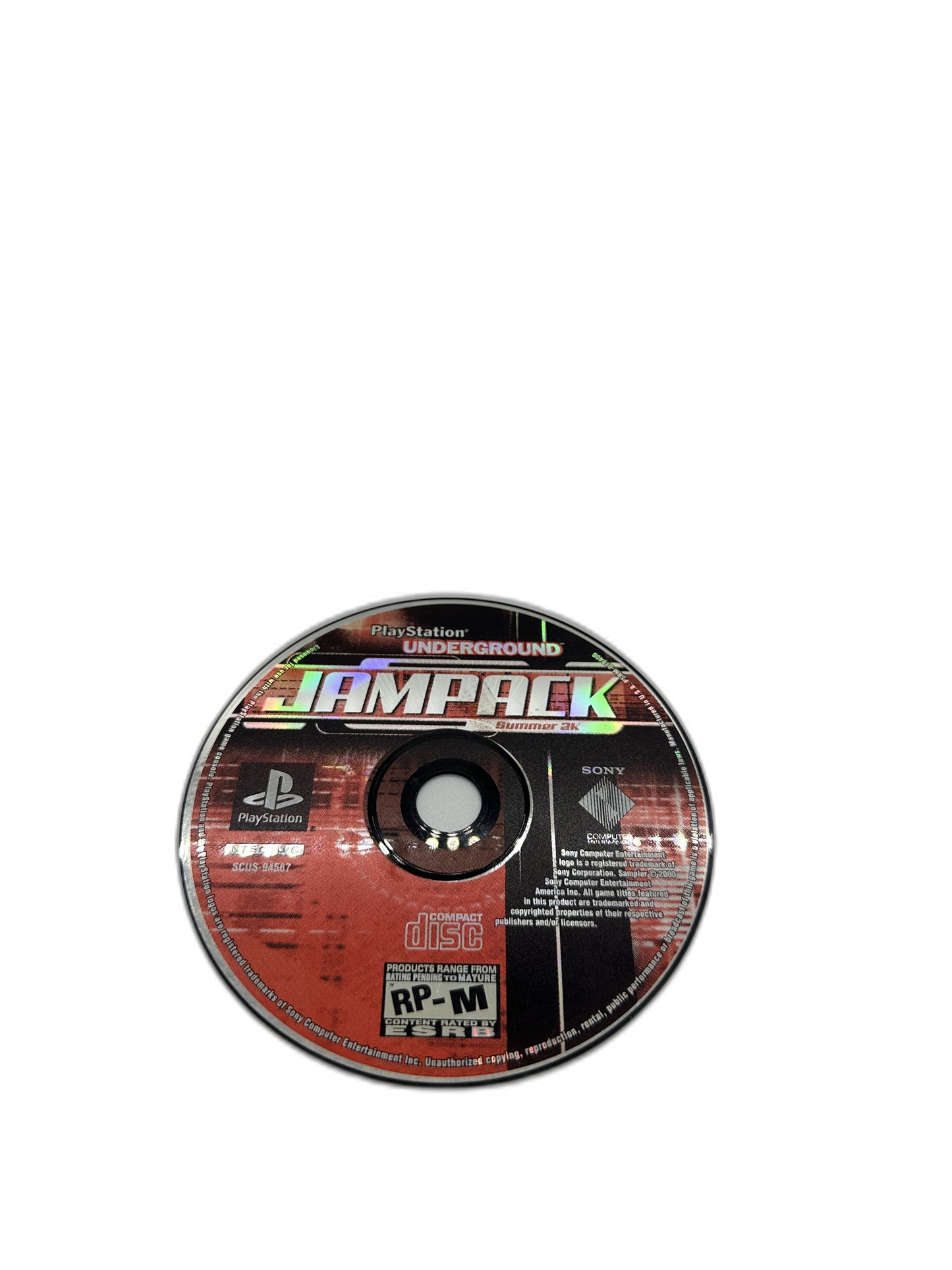 Sony PS1 Underground Jampack Tested