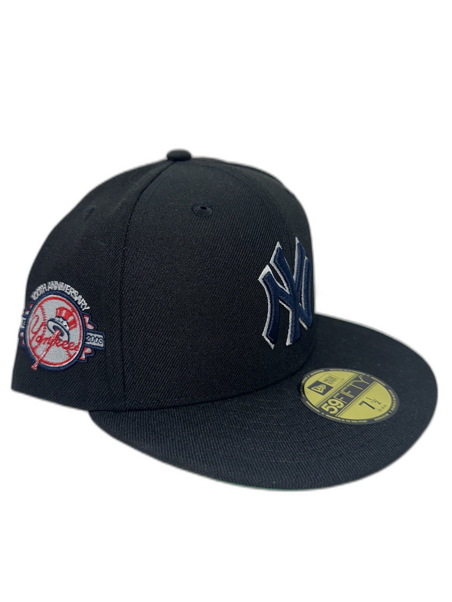 New Hat Club Blue Ny Size 7 1/2