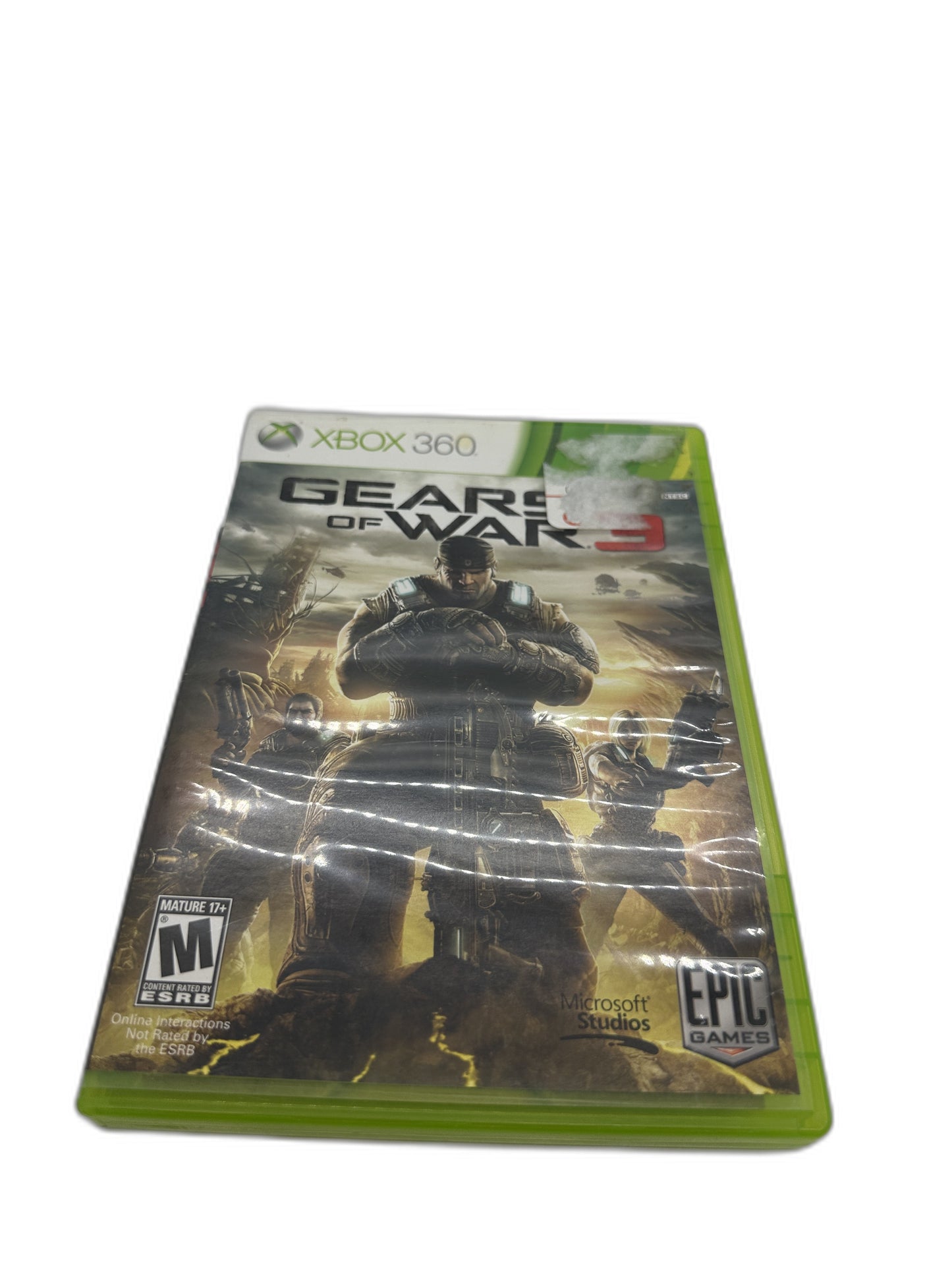 Microsoft Xbox 360 Gears Of War 3 CIB Tested