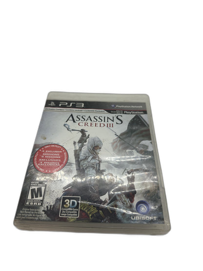Sony PS3 Assassins Creed 3 CIB Tested