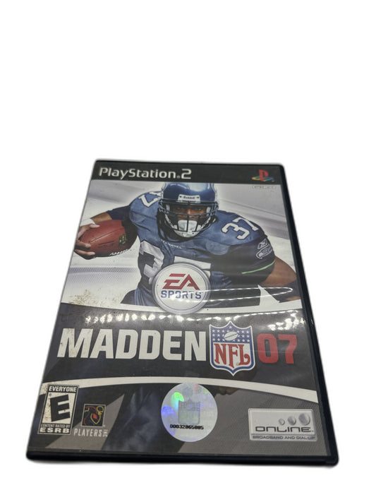 Sony PS2 Madden Nfl 7 CIB Tested
