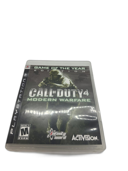 Sony PS3 Call Of Duty 4 Mw1 CIB Tested
