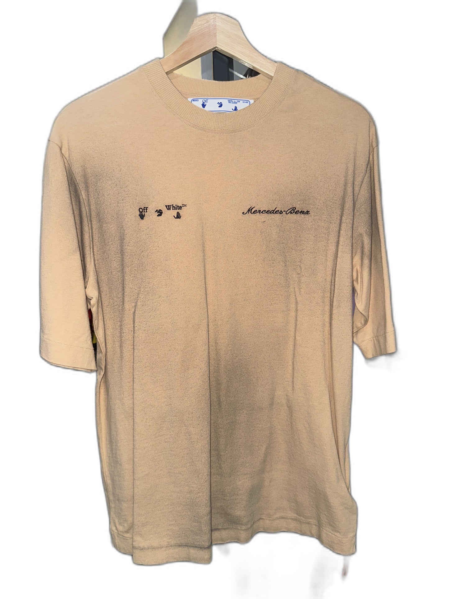 New Off White C/O Project Maybach S/S T-Shirt Size S Mens