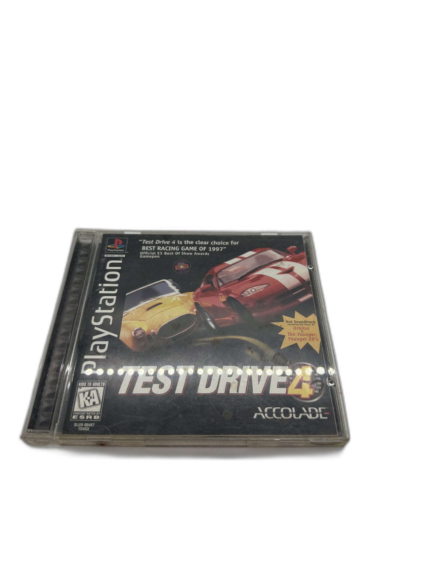 Sony PS1 Test Drive 4 CIB Tested