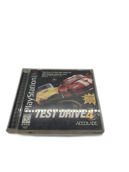 Sony PS1 Test Drive 4 CIB Tested