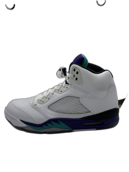 New Air Jordan Grape 5 2013 Size 12 Mens 136027-108