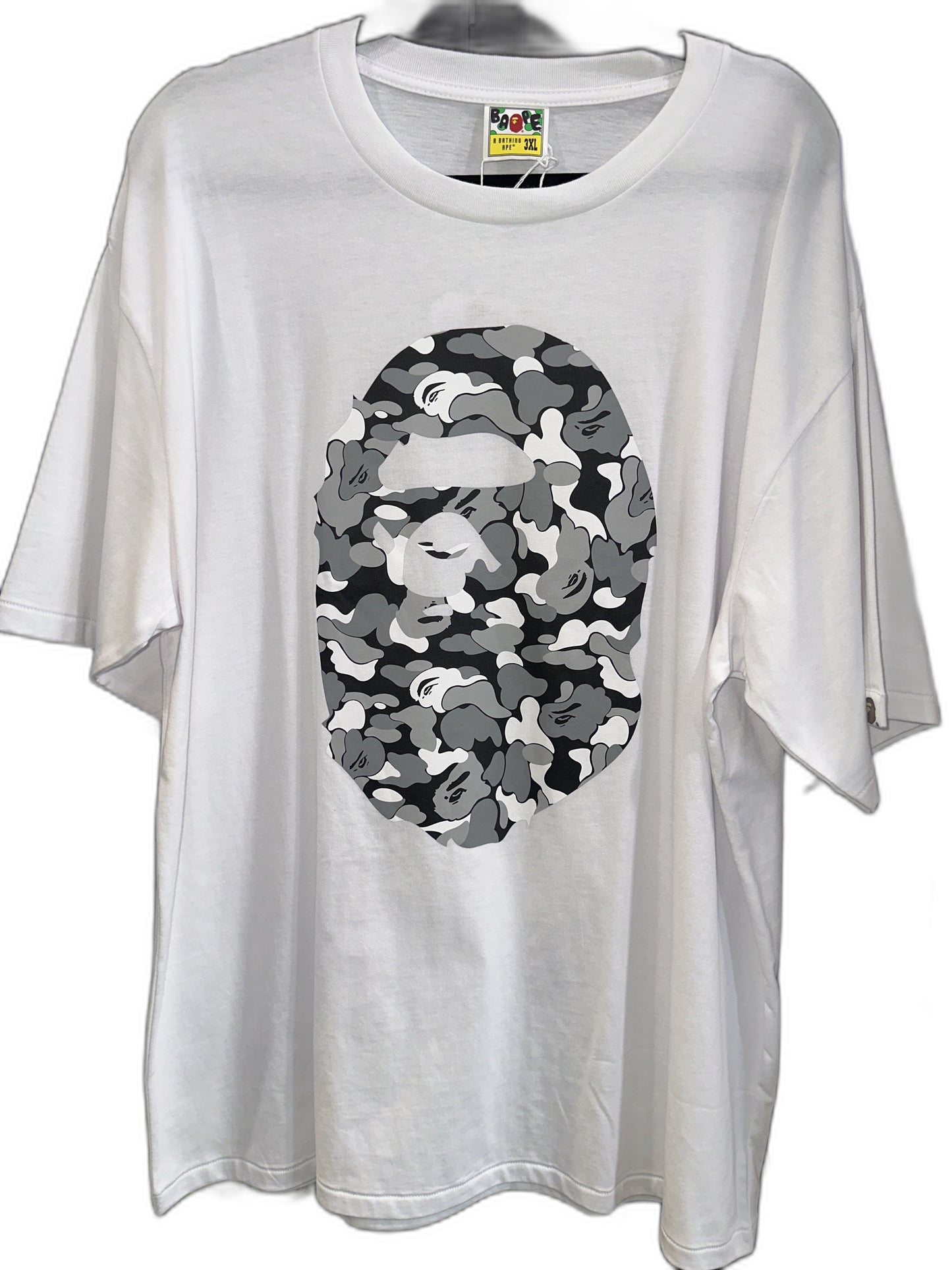 New Bape Grey Camo T-Shirt Size Xxl Mens