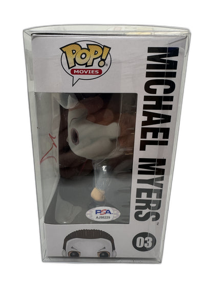 New Funko Pop Michael Myers Autographed Jjc #3