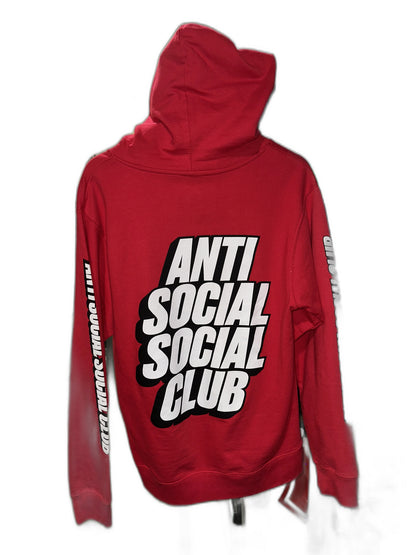 New Assc Anti Social Club Hoodie Size S Mens