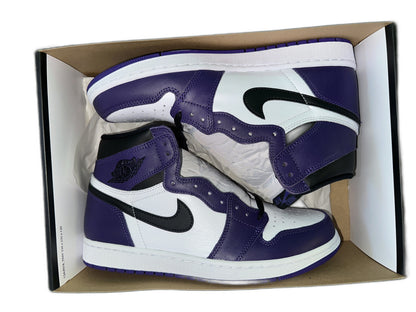 New Air Jordan 1 Court Purple Size 10 Mens 555088500