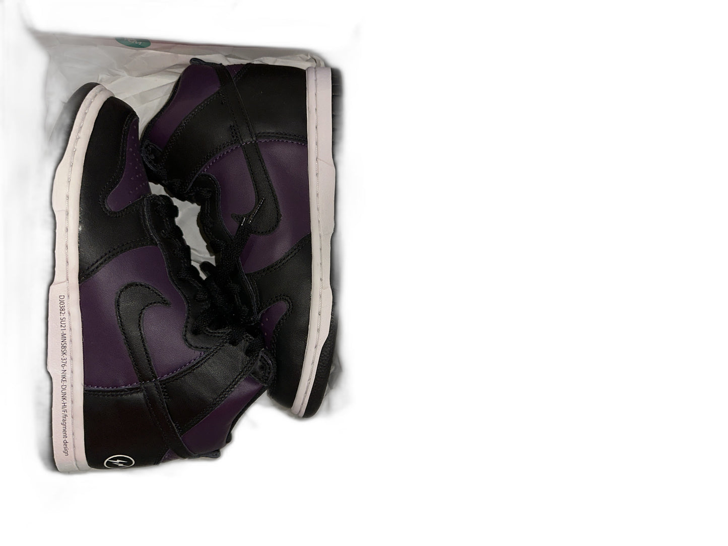New Nike Dunk High Fragment Beijing Size 9 Mens DJ0832600