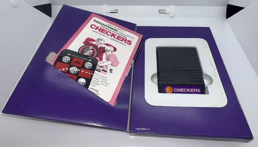 Mattel Intellivision Checkers CIB Tested