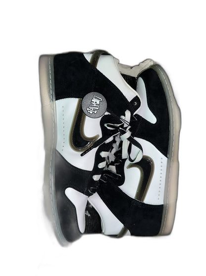 New Nike Dunk High Slam Jam Black White Size 11 Mens DA1639101