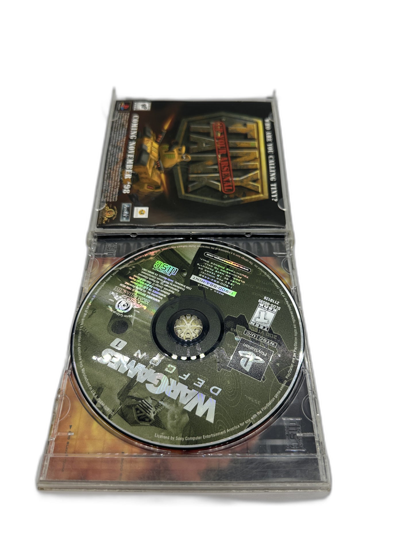 Sony PS1 Wargames Defcon 1 CIB Tested