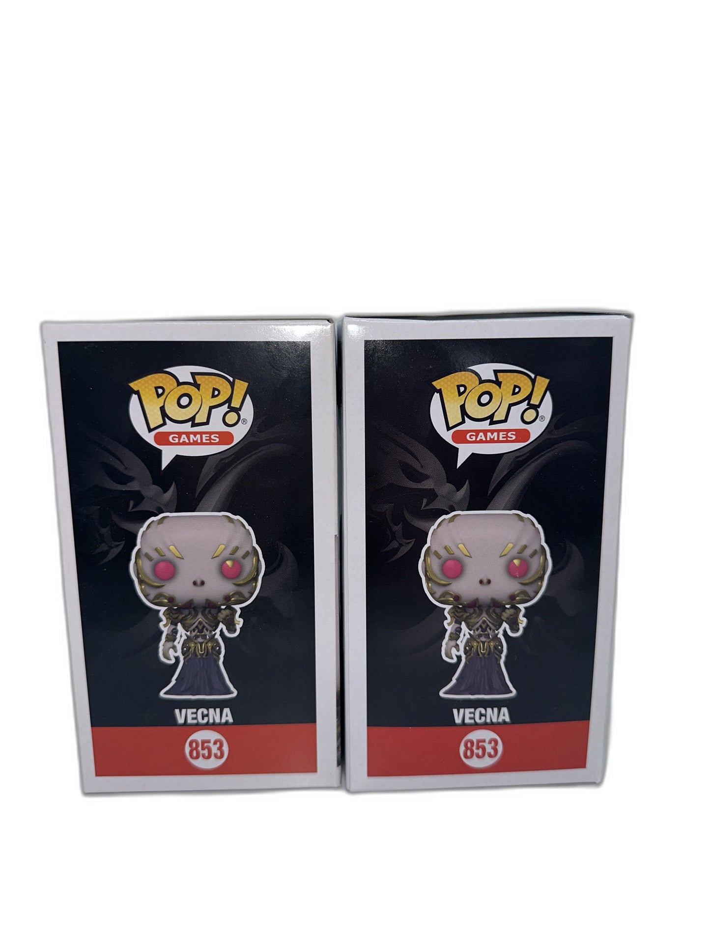 New Lot Of 2 Funko Pop Vecna (Metallic) W/ Dice #853