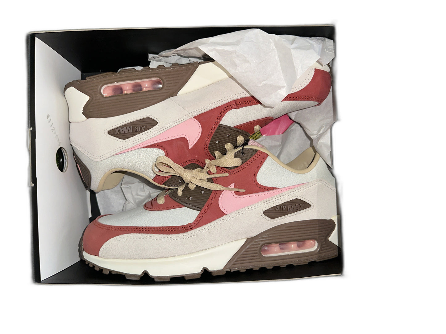 New Nike Air Max 90 Bacon Nrg Size 9.5 Mens CU1816100