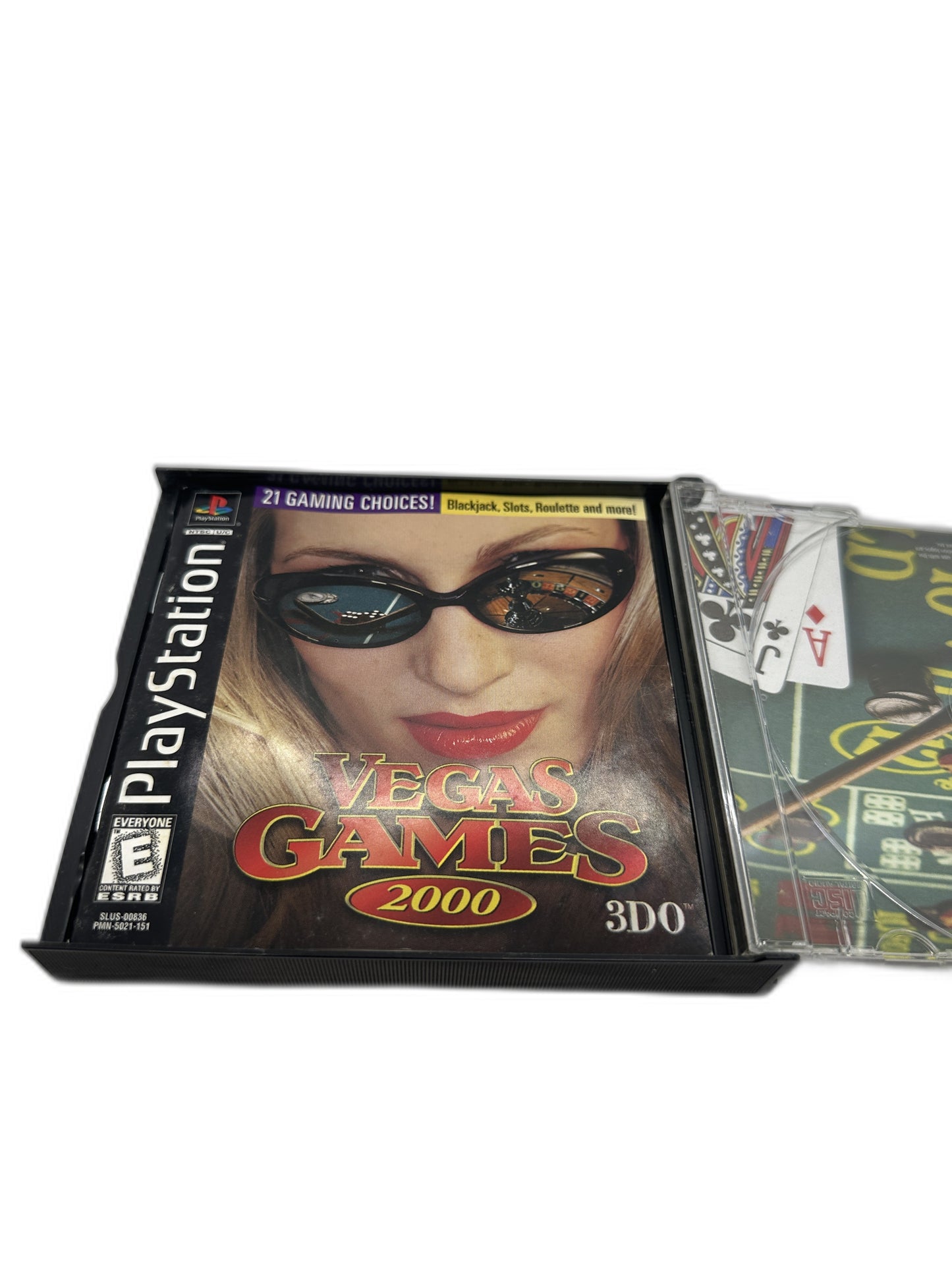 Sony PS1 Vegas Games 2000 CIB Tested