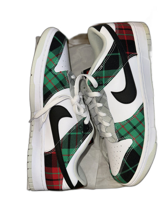 New Nike Dunk Low Tartan Plaid Size 12.5 Mens DV0827100