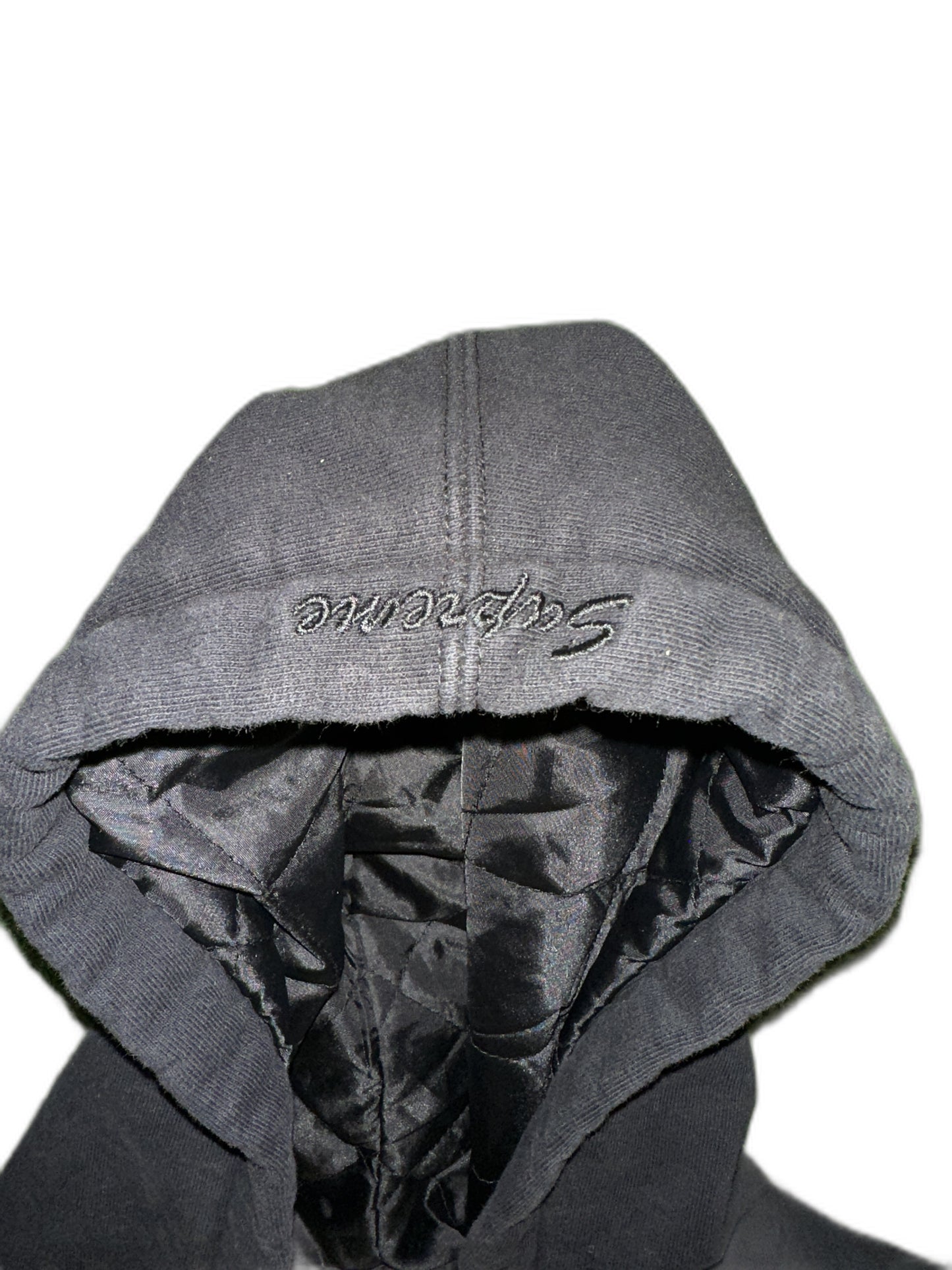 New Supreme Dickies® Quilted Lined Zip Up Hooded Sweatshirt Size M Mens