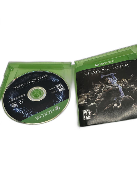 Microsoft Xbox One Shadow Of War Middle Earth CIB Tested