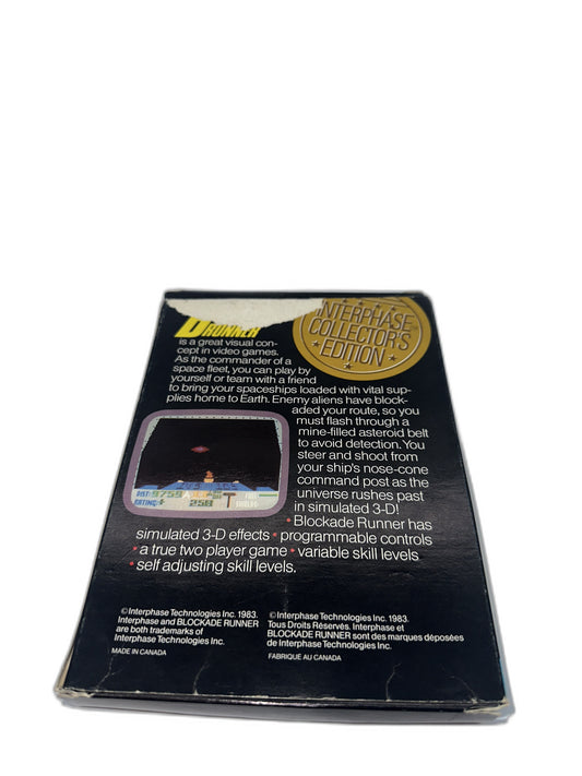 Mattel Intellivision Blockade Runer CIB Tested