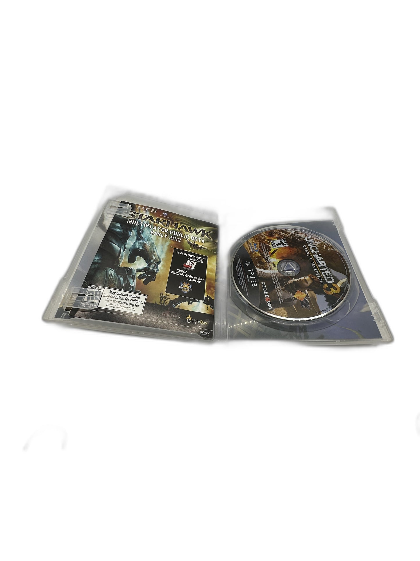 Sony PS3 Uncharted 3 CIB Tested