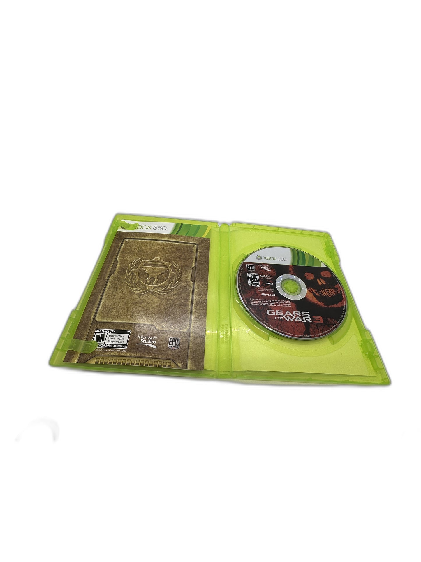 Microsoft Xbox 360 Gears Of War 3 CIB Tested