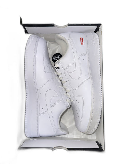 New Nike Air Force 1 Supreme White Size 13 Mens CU9225100