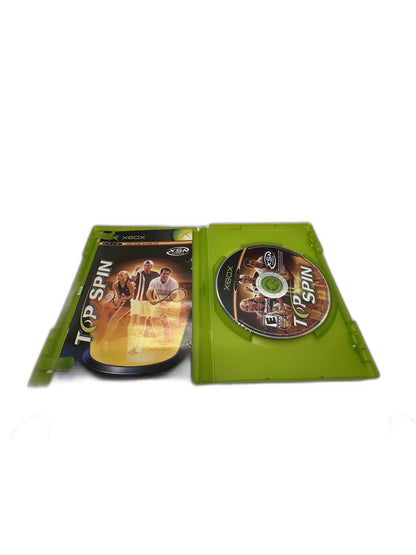 Microsoft Xbox Og Top Spin CIB Tested